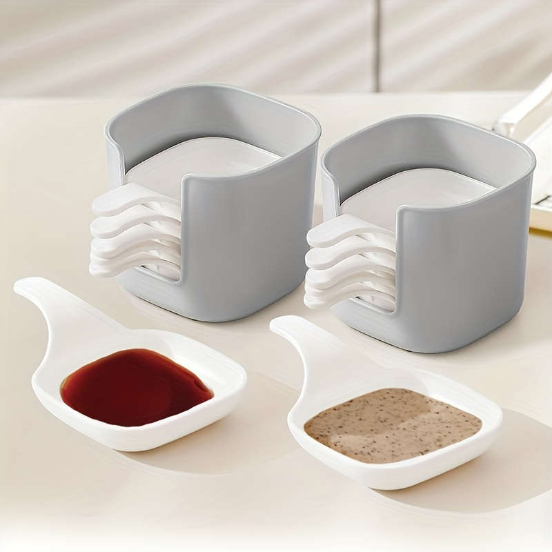 7pcs set Sauce Dishes Food Sauce Dishes Dipping Sauce Dishes Set Food Storage Containers S