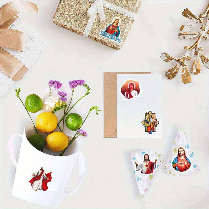 500pcs Jesus Christian Themed Stickers