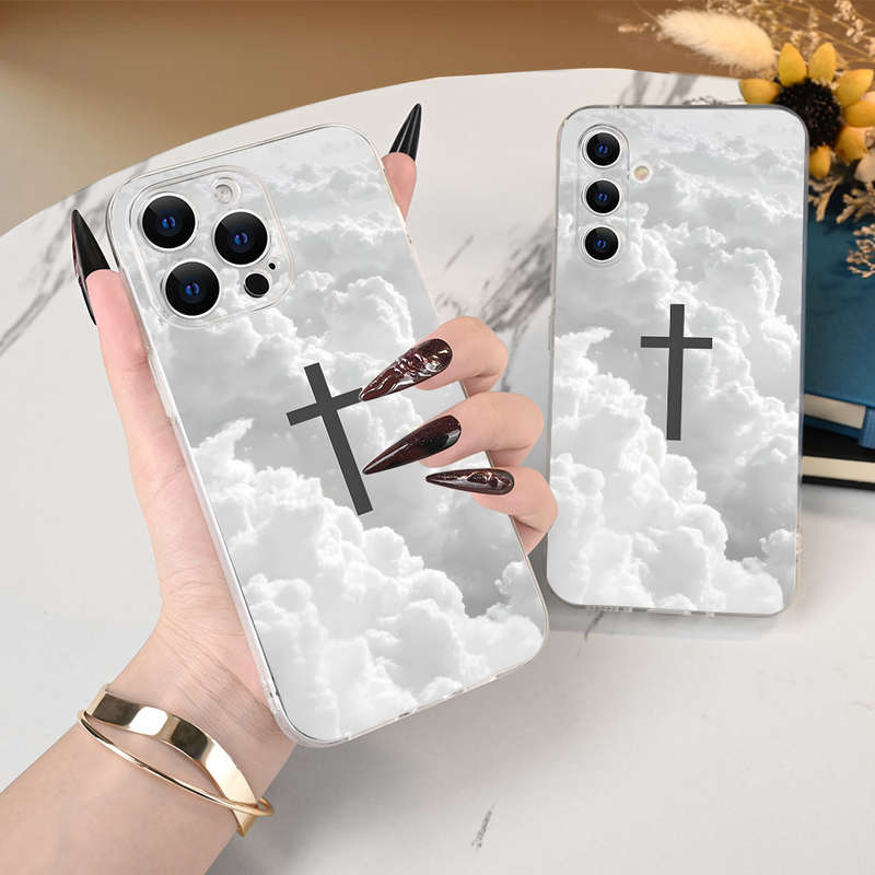 1Ps Transparent For Samsung Galaxy S21 Fe 5G Phone Cases