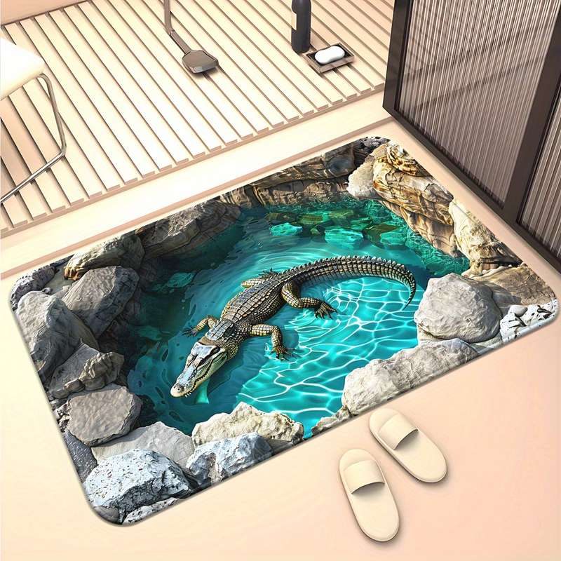 1Pc 50x80cm Floor Mat