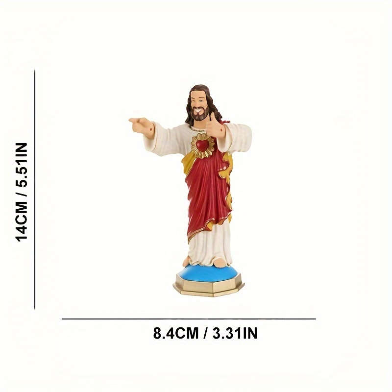 2pcs Jesus Christian Themed Stickers
