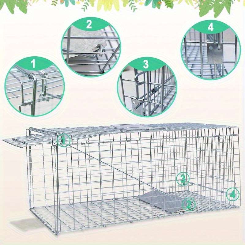 1pc Black Pet Cage