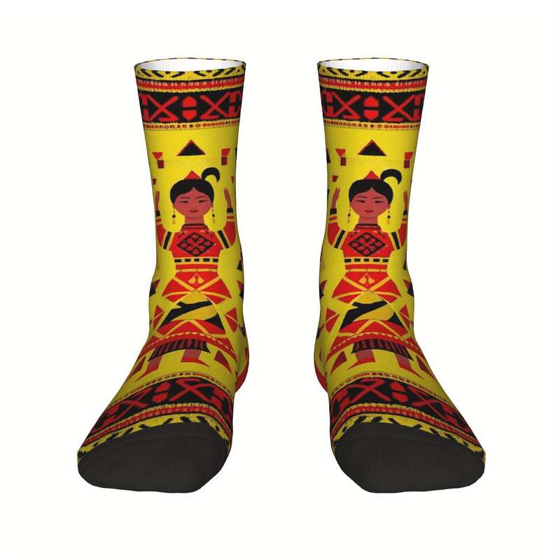 1 Pair Multicolor One Size Socks