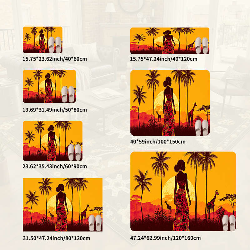 1Pc 40x60cm 15.7x23.6inch Floor Mat