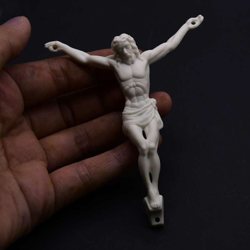 1 Piece White Jesus Theme Pendant