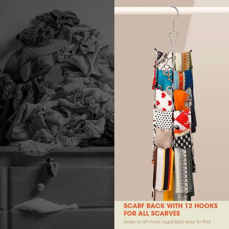 Metal Level 12 Scarf Hanger