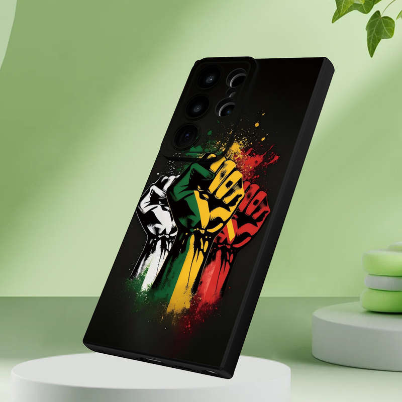 1pc Black For Samsung Galaxy A52 Phone Cases