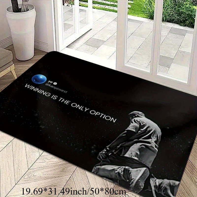 1Pc 15.75x23.62inch 40x60cm Floor Mat