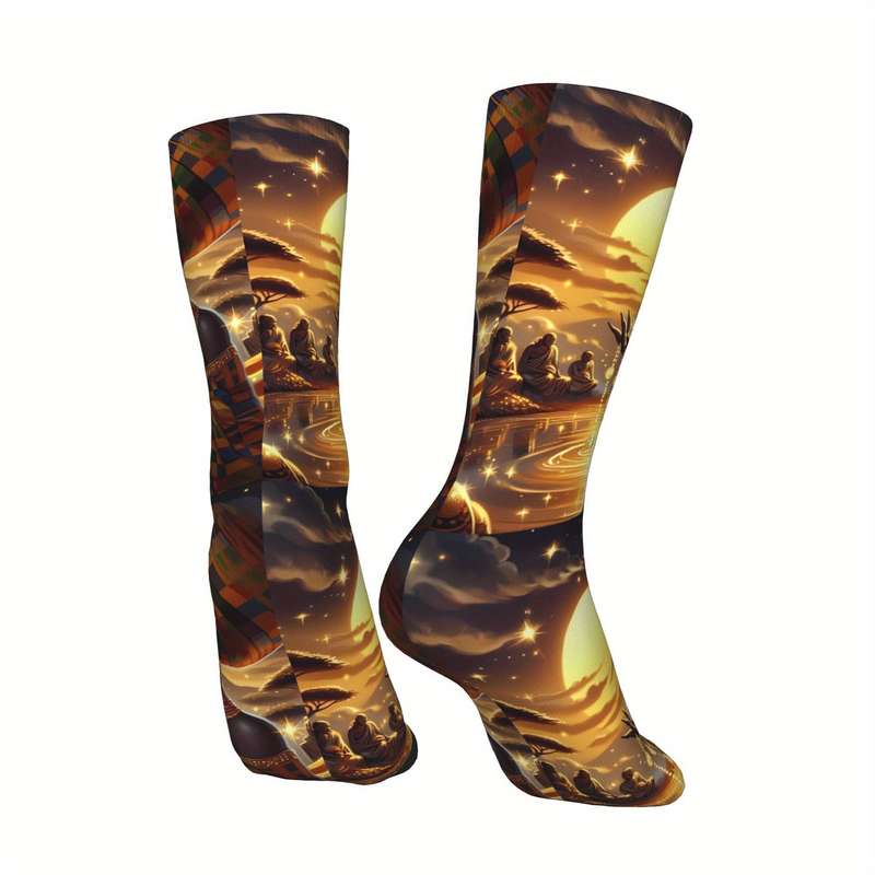 1 Pair Multicolor One Size Socks