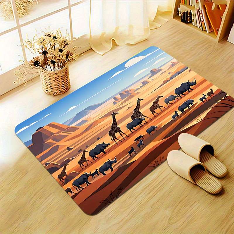 1Pc 19.69x31.50inch 50x80cm Floor Mat