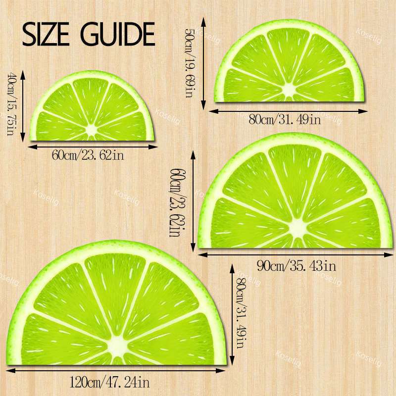 1Pc BY32817 50x80cm 19.69x31.5inch Floor Mat