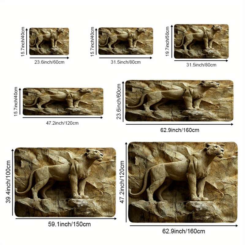 1Pc 40x120cm Floor Mat