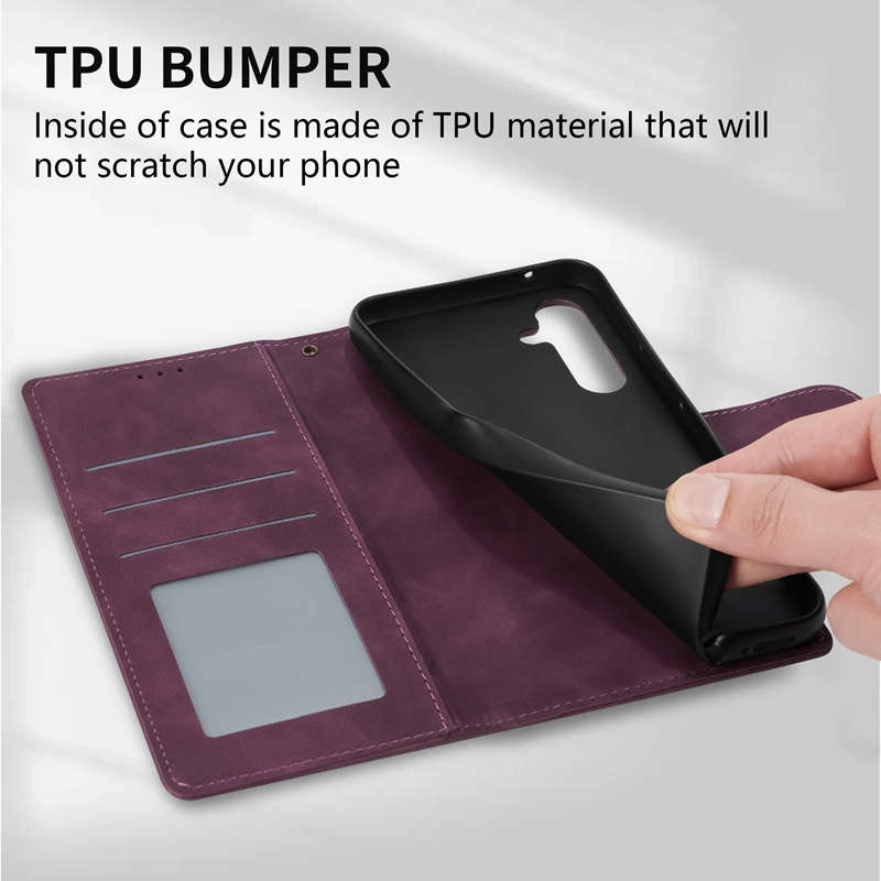 1pc A-Brown For Samsung Galaxy A35 Phone Cases