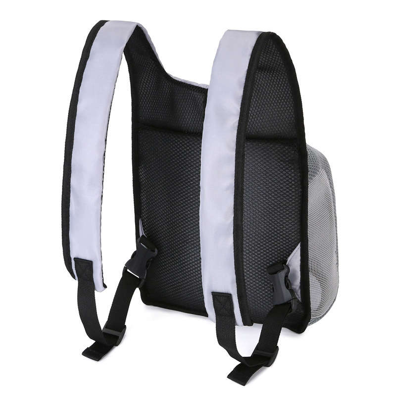 1pc Light Greysize L Pet Bag