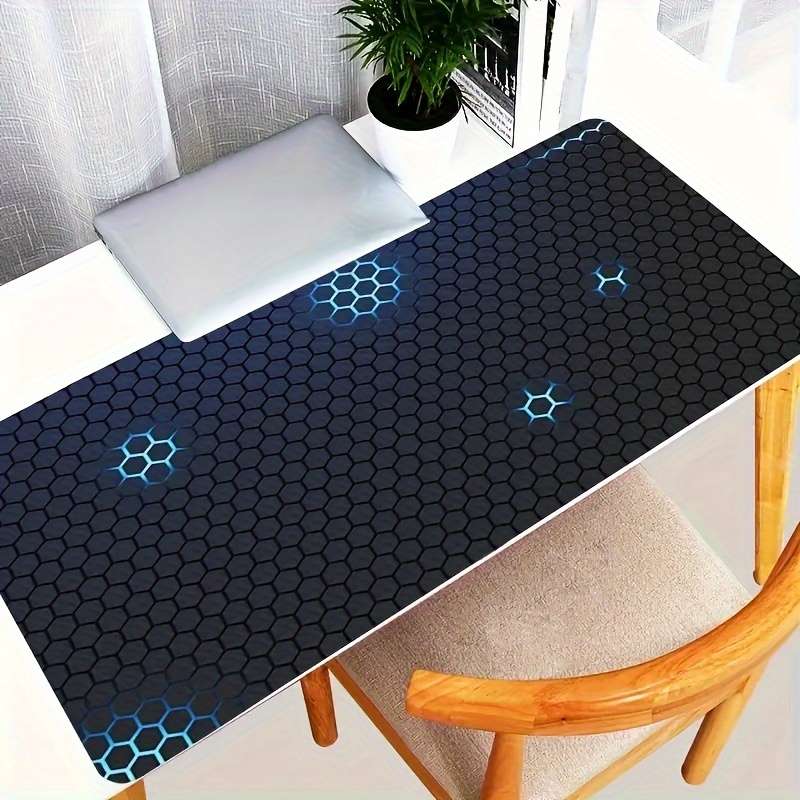 1pc Hexagonal Honeycomb Pattern Fun Mouse Pad Polygonal Multifunctional Practical
