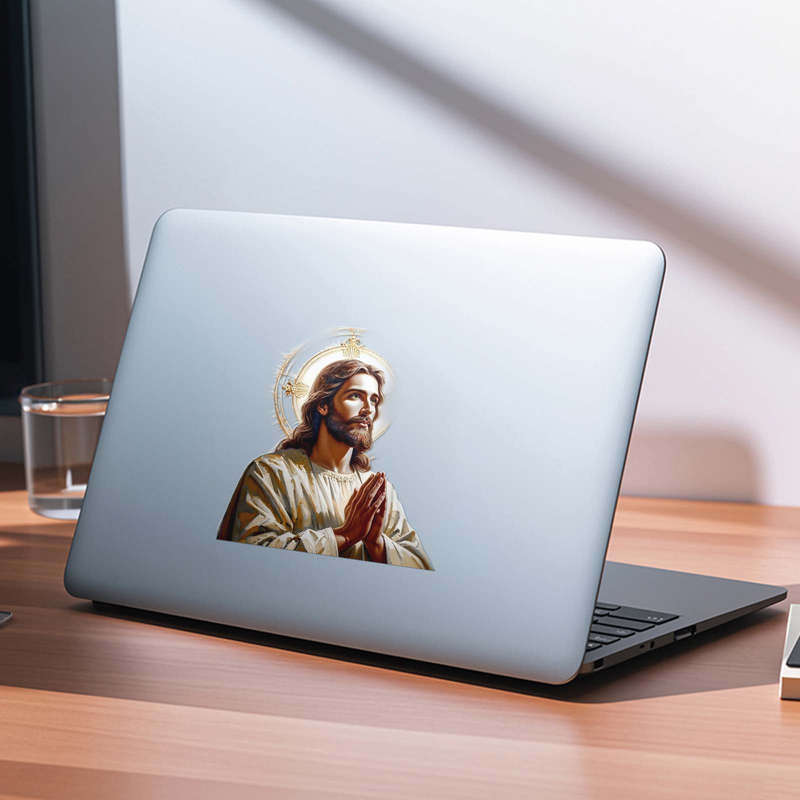 1pc Jesus Christian Themed Stickers