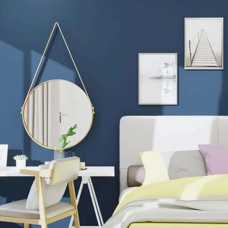 Peel And Stick Blue Wallpaper 40cm*3m