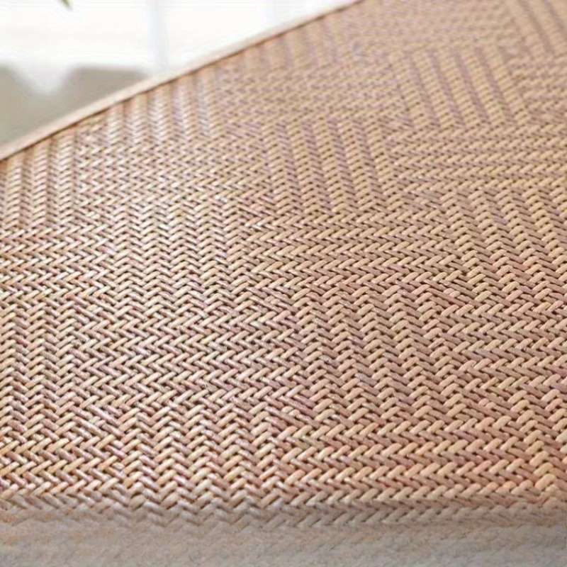 1piece Non Woven Rattan Mat Double Sided Cooling Pad