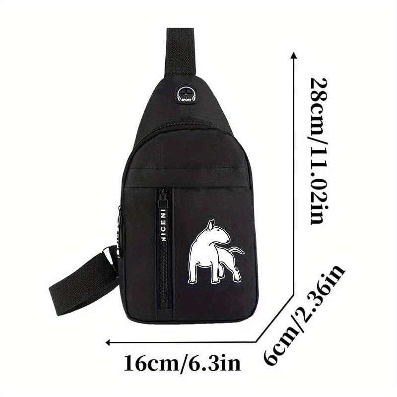 1pc Black Pet Bag