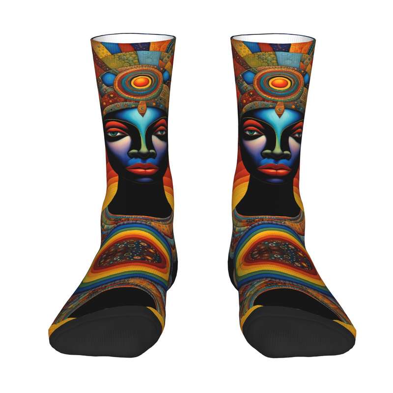 1 Pair Multicolor One Size Socks