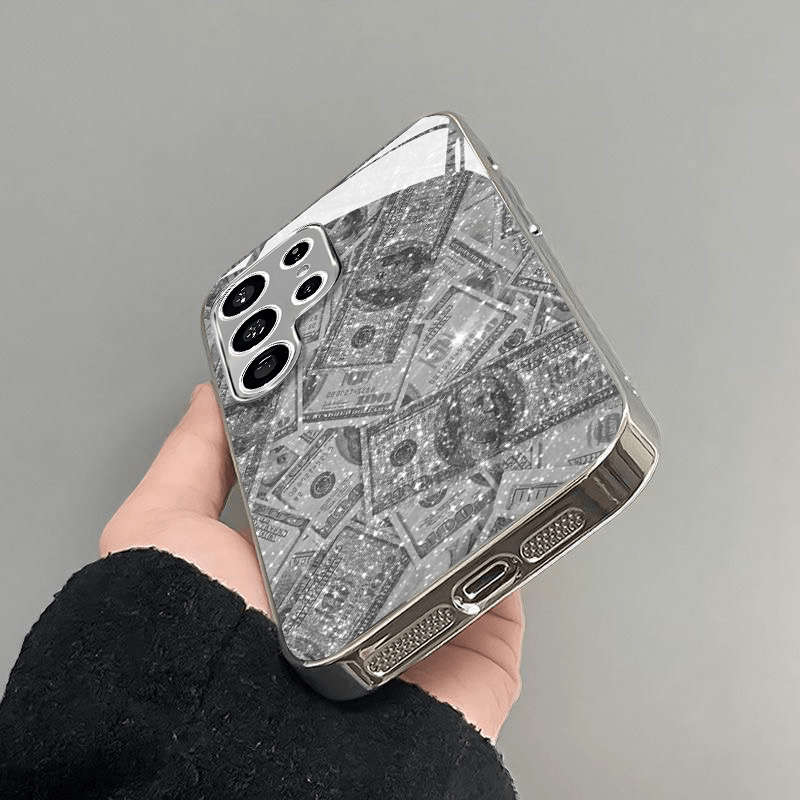 1pc  silvery  For Samsung Galaxy Note 10 Phone Cases