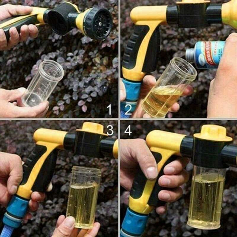 1Pc Green Adjustable Nozzle Water Gun