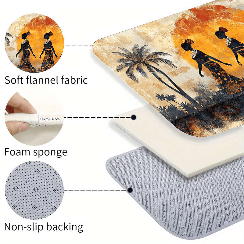1Pc 15.7x23inch 40x60cm Floor Mat