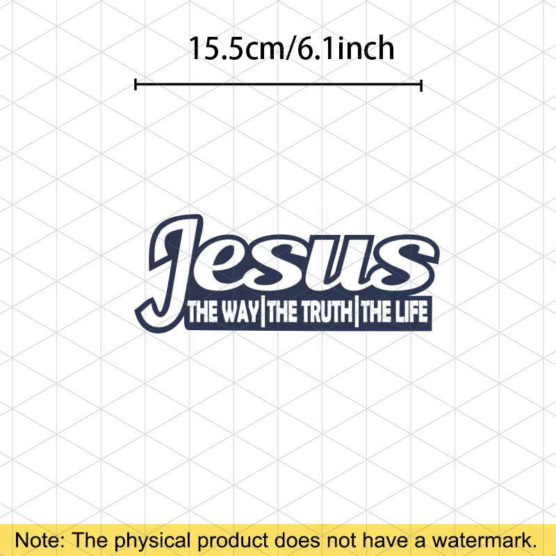 1pc Jesus Christian Themed Stickers