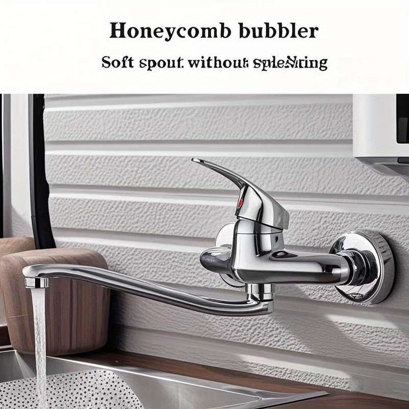 1PC Single Handle Kitchen Sink Hot And Cold Water Faucet