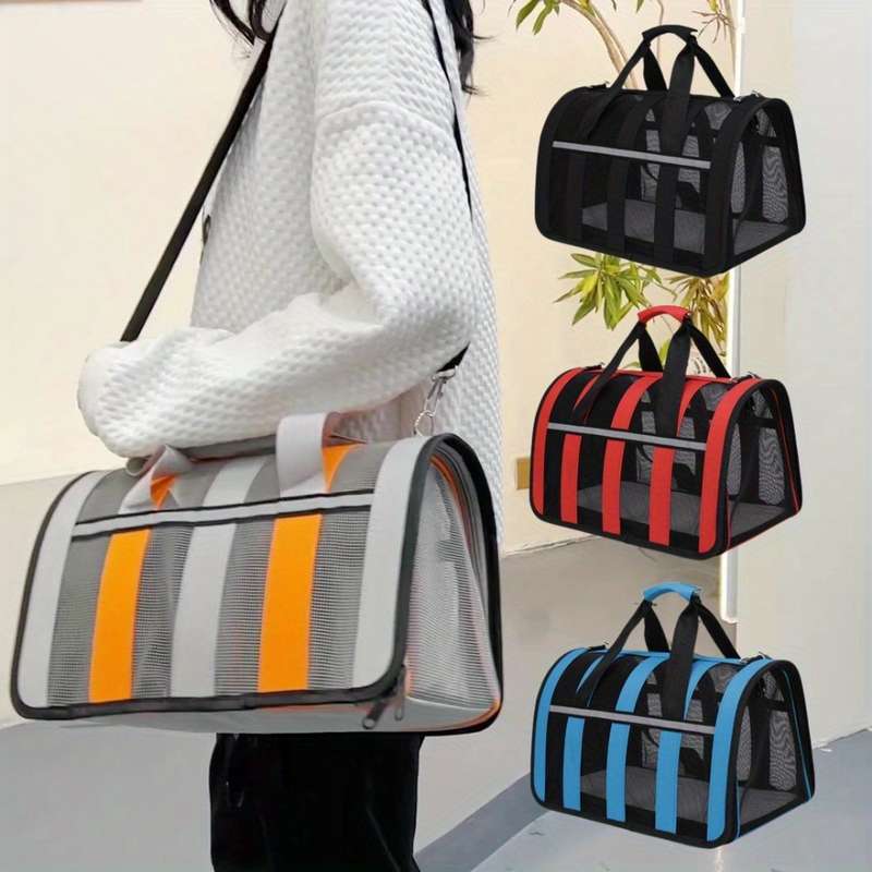 1pc Redsize S 34.01*24.0*24.0cm Pet Bag