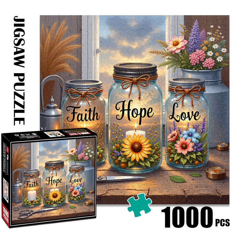 1000 Piece Paper Jigsaw Puzzle For Adults
