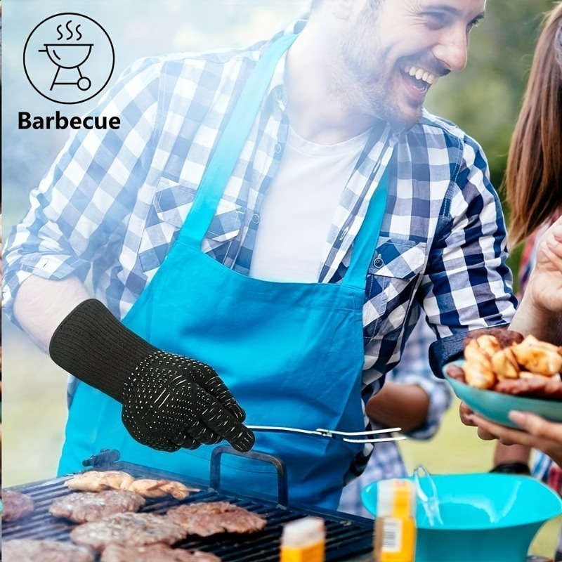 Non-Slip Strong Durable. RV Kitchen Home Kitchenware Accessories Non-Slip Grill Gloves for
