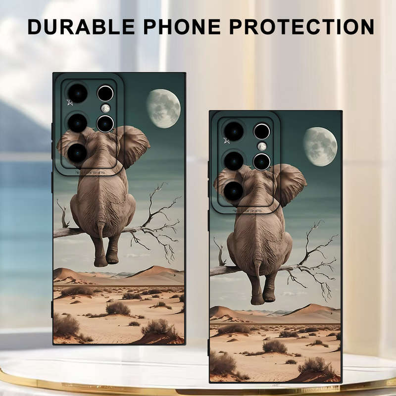 1pc Black For Samsung Galaxy A52 Phone Cases