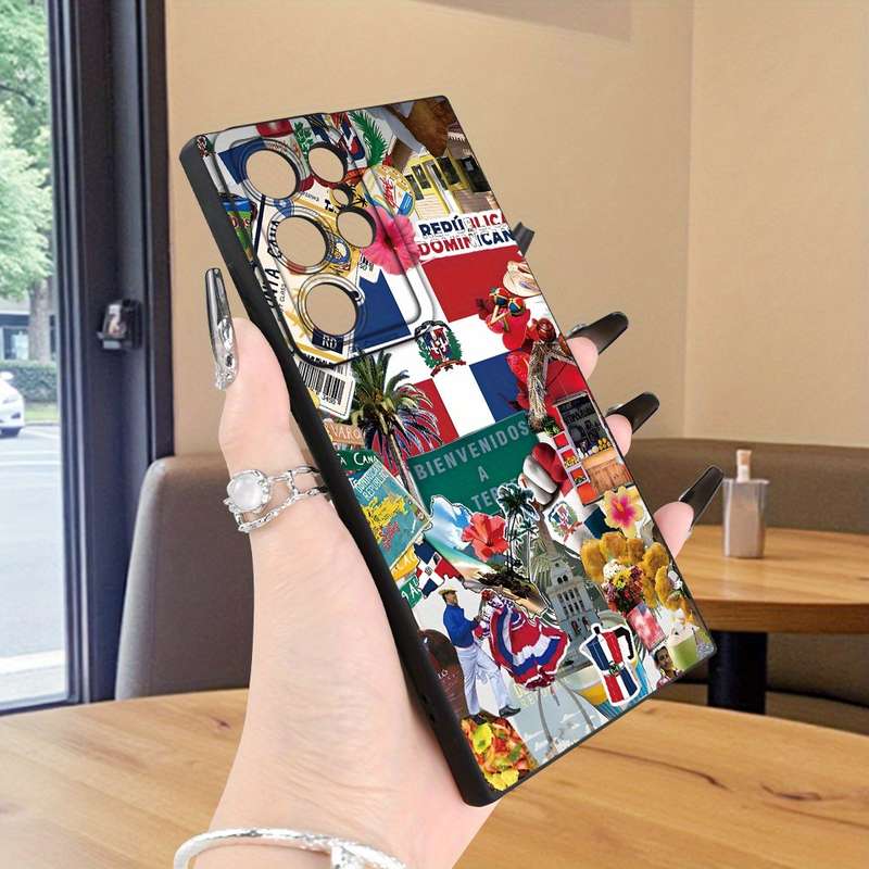 1pc Black For Samsung Galaxy A52 Phone Cases