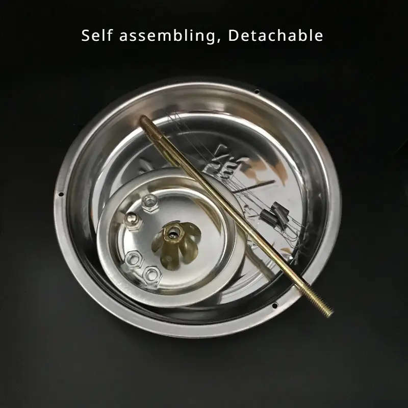 1pc Modern Metal Incense Burner 12-Hour Long Detachable Design for Easy Cleaning Perfect for Home De