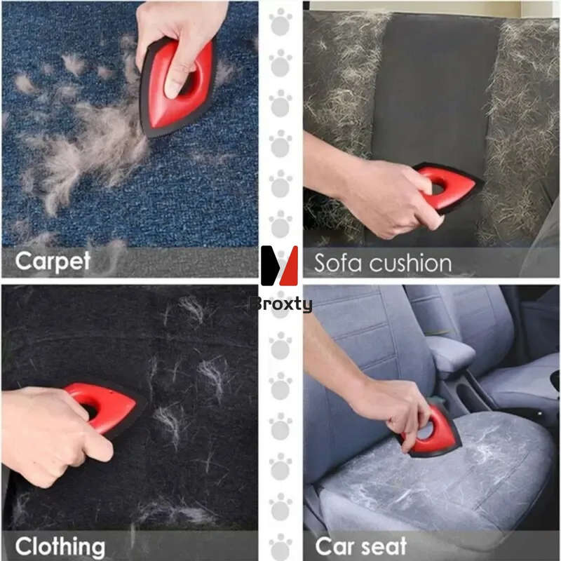1pc Red Pet Comb