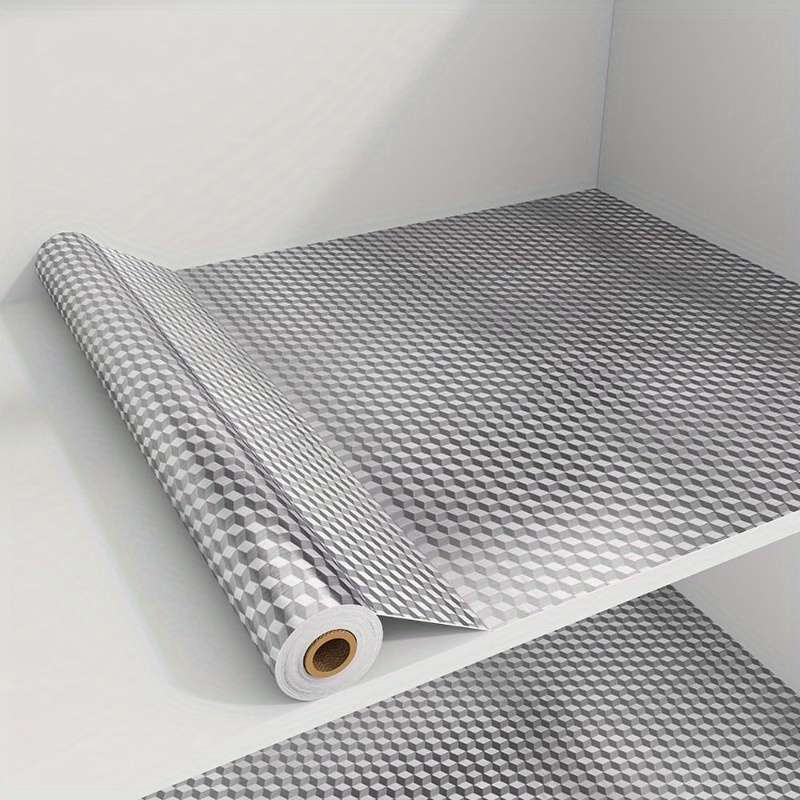 1PC Wall StickersSilvery diamond drawer liner5.0 Meters x 30.0 cm