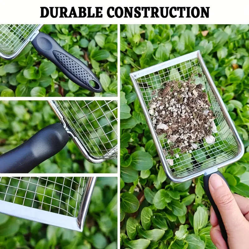 Set Of 2 Gardening Soil Sieves