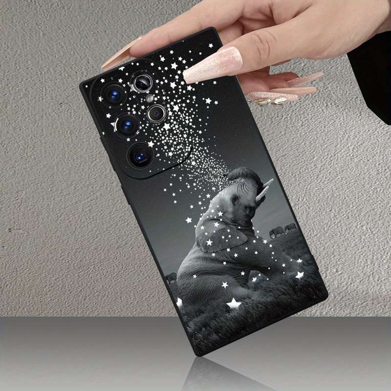 1pc Black For Samsung Galaxy Note 20 Phone Cases