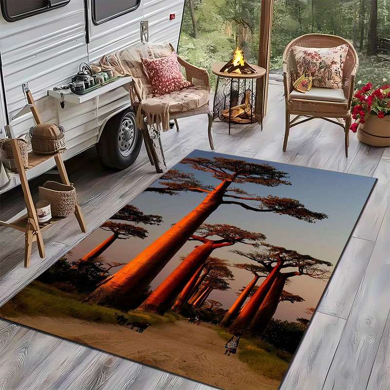 1Pc 120x160cm 47.24x62.99inch Floor Mat