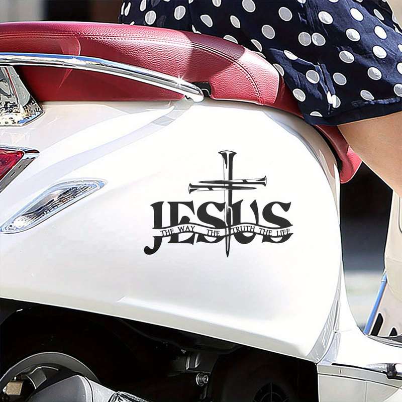 1pc Jesus Christian Themed Stickers