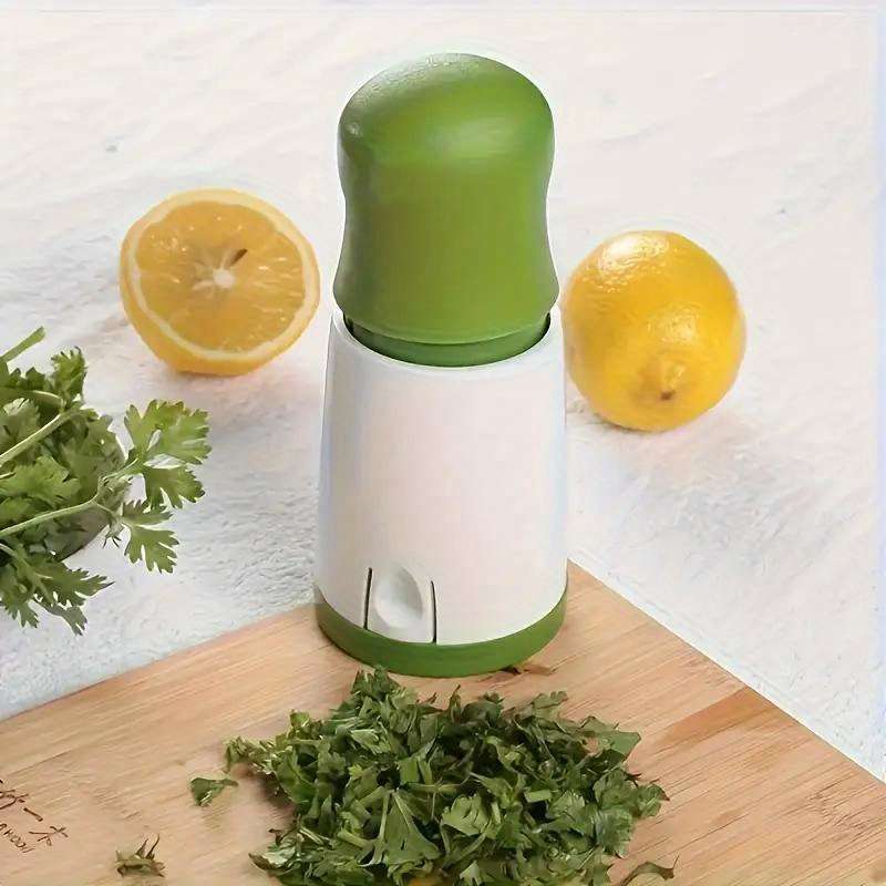 1pc Parsley Leaf Shredder Rosemary Cutter Kitchen Tool Chopper Vegetable Grinder Hollow Noodle