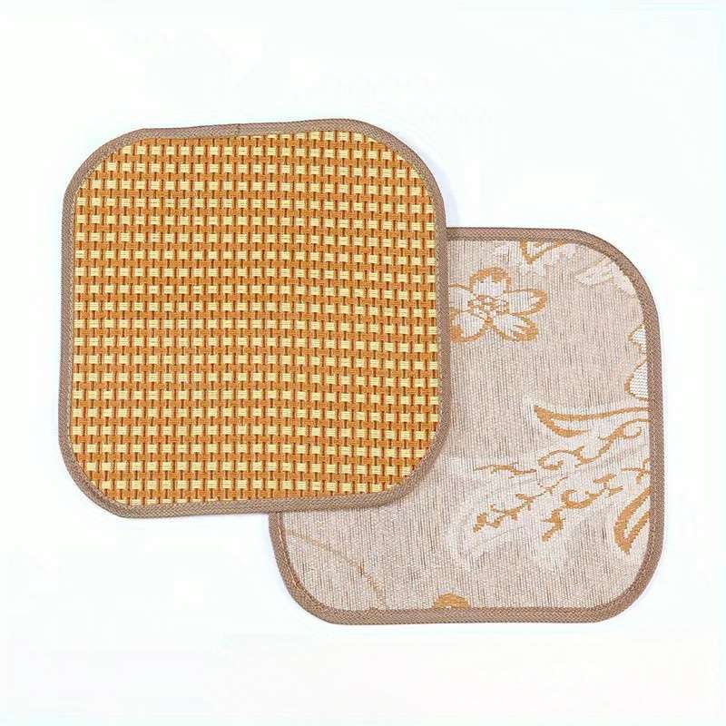 1piece Non Woven Rattan Mat Double Sided Cooling Pad