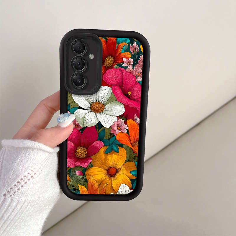 1pc Black For Samsung Galaxy S21 FE 5G Phone Cases