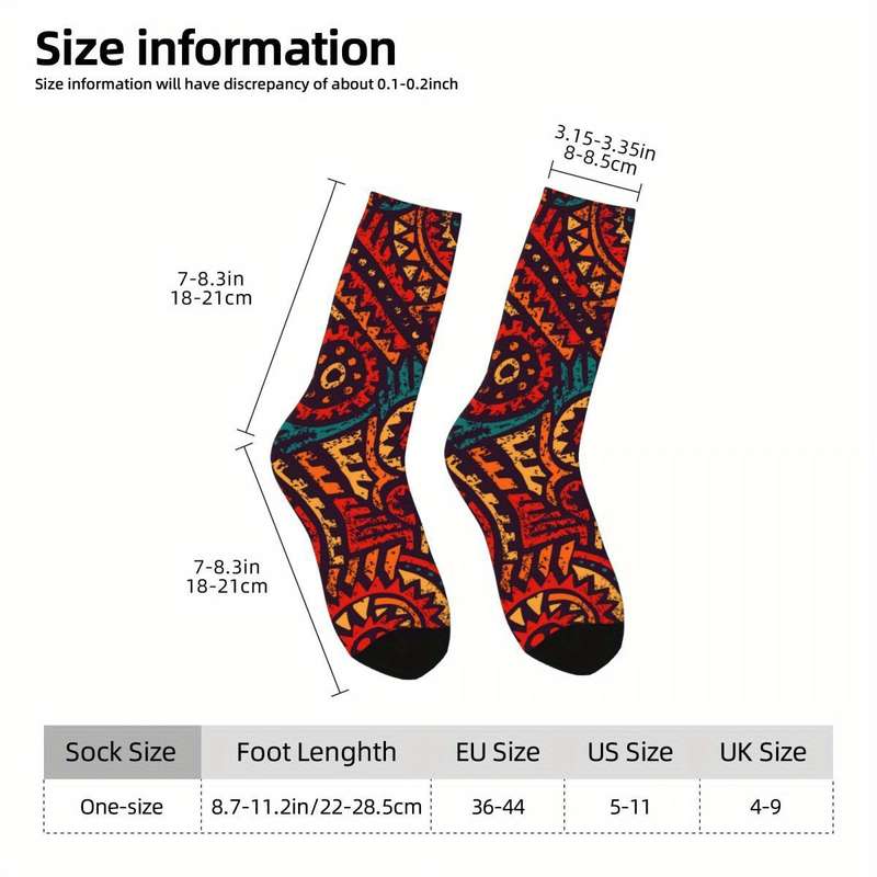 1 Pair Multicolor One Size Socks