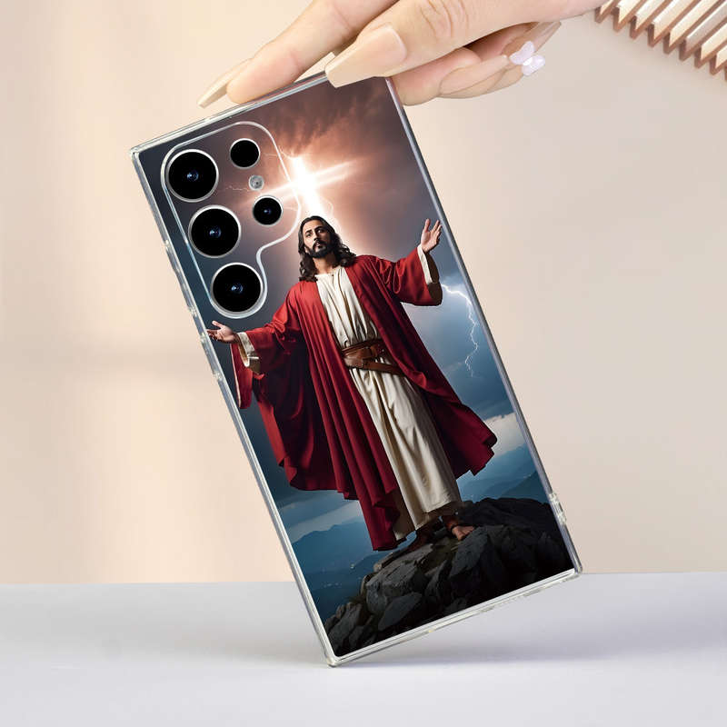 1Ps Transparent For Samsung Galaxy S21 Fe 5G Phone Cases