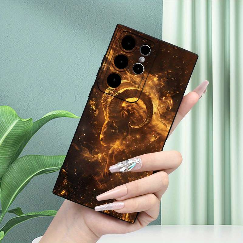 1pc Black For Samsung Galaxy A52 Phone Cases