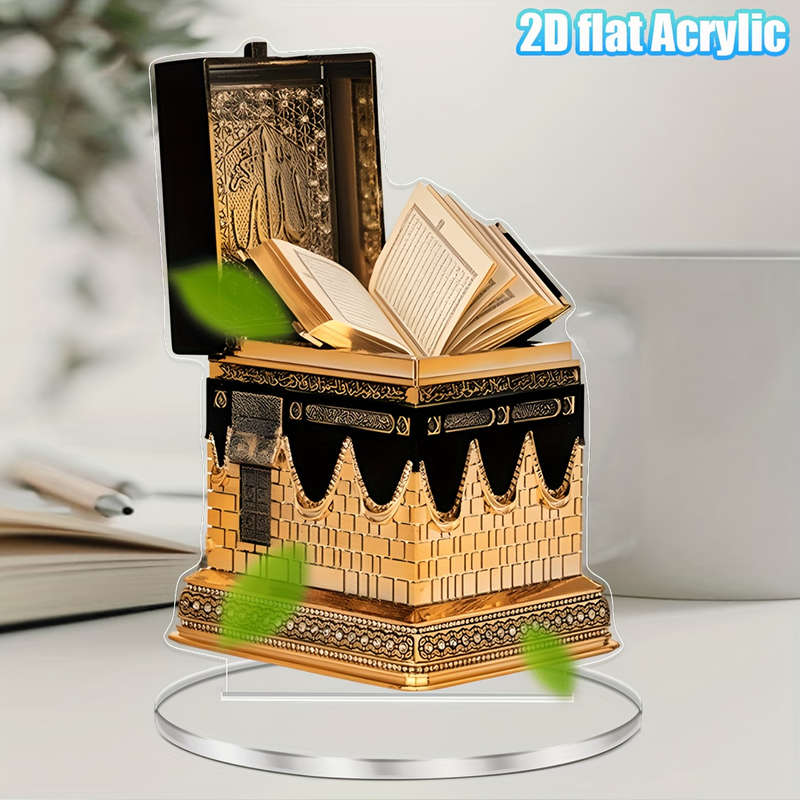 1pc 2D Flat   Acrylic Flat 5-inch piece Acrylic Sign and Medal 2.54 x 18.03 cm Realistic