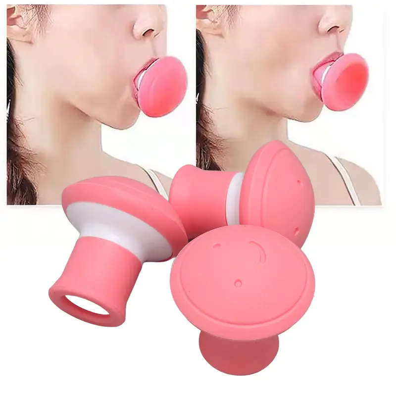 1pc V Face Slimming Tool Lift Skin Firming Shape Lifting Jaw Trainer Massager Instrument Double Chin