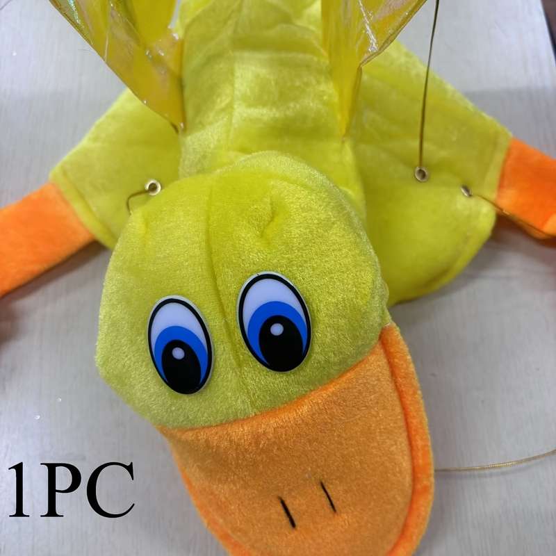 1pc Cute Duck Hat with Flapping Wings Animal Shaped Cap for Themed Parties Cheerleading Prop